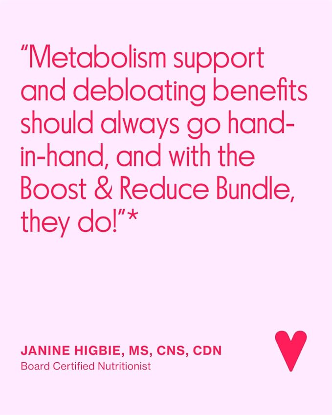 Love Wellness Bye Bye Bloat & Metabolove | Boost & Reduce Bundle | Metabolism Booster for Women Supplement | Digestive Enzymes for Gas & Bloating Relief | Combat Cravings & Boost Energy Supplement