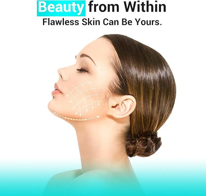 Collagen Peptides for Women, Beauty Vitamin & Mineral Supplement,Contains Vitamin D3, Probiotics for Women & Collagen Peptides,Vitamin E,Vitamin B Complex 60 Tablets