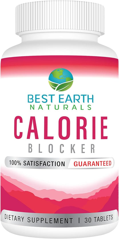 Best Earth Naturals Calorie Blocker Calorie Inhibitor with Chitosan, Gymnema Sylvestre, Vitamin C and More -30 Count