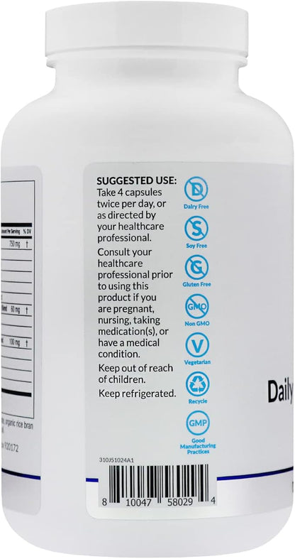 Equilife - Daily Fruit & Vegetable Blend, Superfood Dietary Supplement, Promotes Natural Energy, Rich in Vitamin C, 9 Essential Amino Acids, Easy-to-Use, Gluten-Free, Vegan, Non-GMO (240 Capsules)