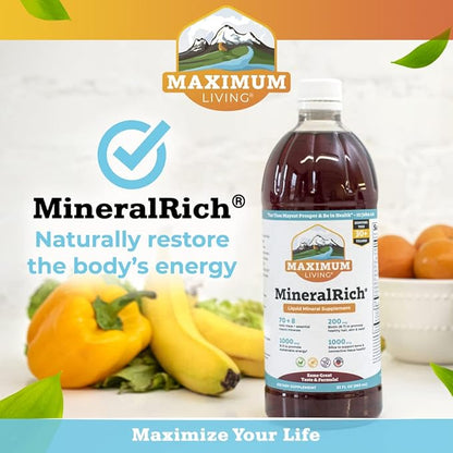 MineralRich Minerals Supplement - 32 oz (32 oz (Pack of 1), MineralRich)