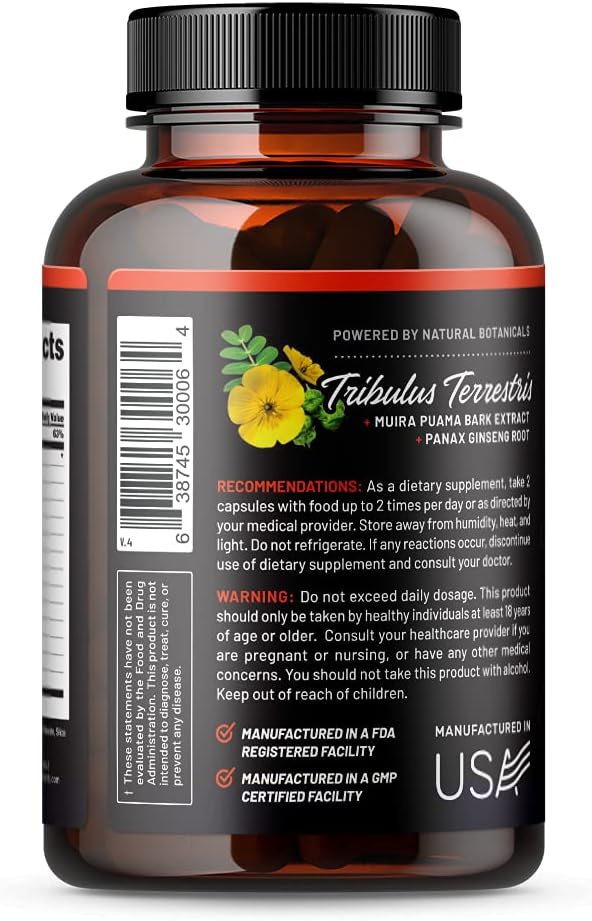 Snap Supplements Nitric Oxide Booster, Support Healthy Blood Pressure, Nitric Oxide Supplements for Men and Women (90 Count)