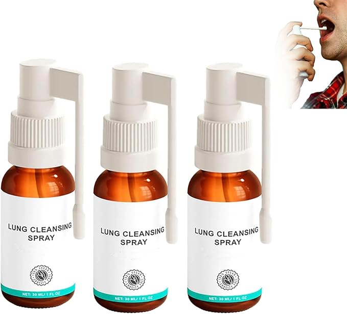 Lung Cleansing Spray,Herbal Lung Cleansing Spray,Herbal Lung Cleanse Mistm, (3PCS)