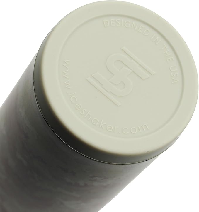 IS ICESHAKER Ice Shaker Army Camo Stainless Steel Protein Shaker Bottle, Insulated Gym Water Bottle, Keeps Drinks Ice-Cold for 30+ Hours, As Seen on Shark Tank