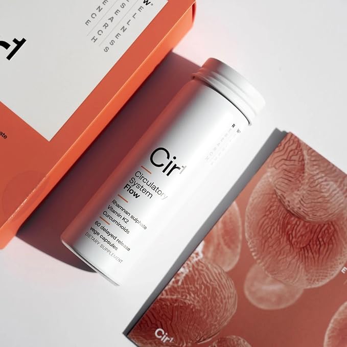 SRW Laboratories Cir¹ Flow | Support Normal Blood Pressure & Nitric Oxide Levels, Supports Blood Vessel Structure & Integrity (60 Count (Pack of 1))