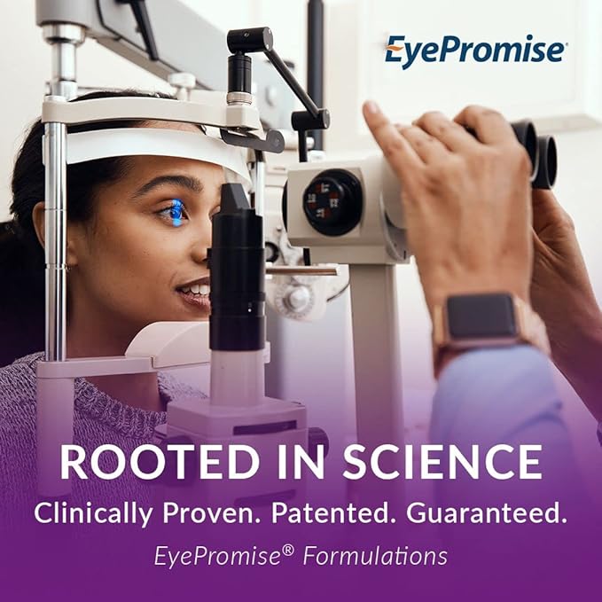 EyePromise Restore Supplement - 180 Softgel Capsules Containing Lutein, Vitamin C, Vitamin D, Vitamin E, Omega-3 Fish Oil, and Zeaxanthin - A Patented and Complete Eye Health Formula