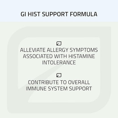 Neuro biologix GI Hist Support - Supplement for Histamine Digest, Histamine Blocker with Vitamin C, Quercetin, Porcine Kidney, Alpha Lipoic Acid, Stinging Nettle Root, and Bromelain, 60 Capsules
