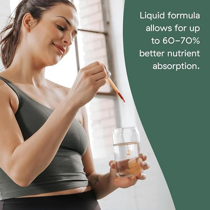 Better Family - Liquid Daily Multivitamin - All-in-One Wellness Drop - All Ages & Genders - Methylated Vitamins - No Sugar or Artificials - Gluten Free, Non-GMO - Dietary Supplement - 2oz (60 ml)