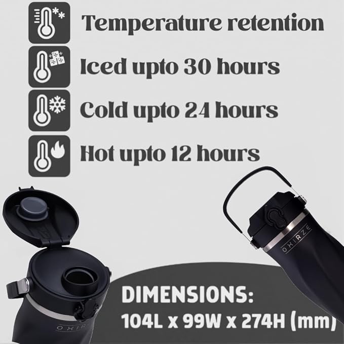 Shaker Bottle –26oz Double Wall Stainless Steel, No Mixing Tools Needed,Ideal for Protein Shakes,Water, Smoothies, Cocktails –Leak-Proof, Copper-Insulated, BPA-Free (Dark Night)