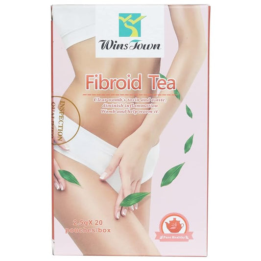 Wins Town Fibroid Tea, Supports Fibroid Shrink and Healthy Womb, Anti Aging, Warm Uterus Detox Tea, 20 Teabags