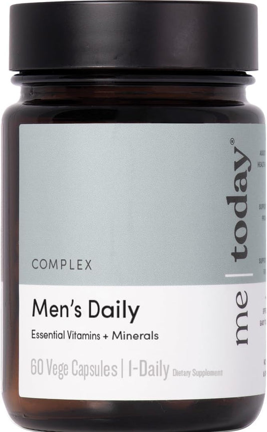 Multivitamin for Men, Mineral Supplements with 27 Vitamins, Minerals and Herbs, Including D, C, A, B, Biotin and Zinc, Vegetarian | General Health Supplements | 60 Capsules