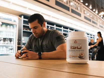 Core Nutritionals ISO, 100% Micro Filtered, Zero Artificial Fillers, 25g Whey Protein Isolate, 32 Servings (Cappucino)