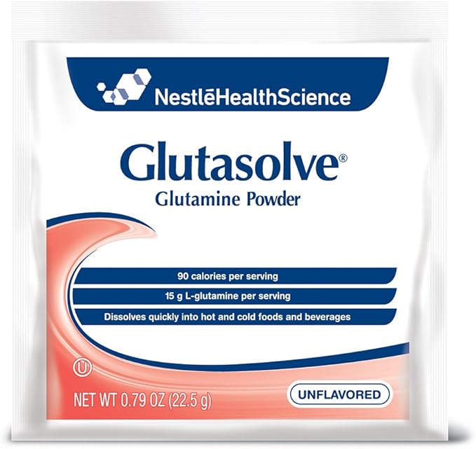 Glutamine Powder, Unflavored, 0.79 Oz Packet, 14 Pack