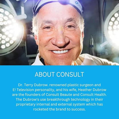 Consult Health Beaute Caps Pro - Collagen Supplement - Biotin 10,500mcg, MSM, Blood Orange for Skin, Hair, Nails Health - Collagen Vitamins - Anti-Aging, USA Made