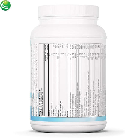 Nutra BioGenesis - UltraLean Vegan Chocolate - Gluten Free Functional Food Shake, Powdered Nutritional Beverage, Plant Based Protein Supplement - 1.4 Lb