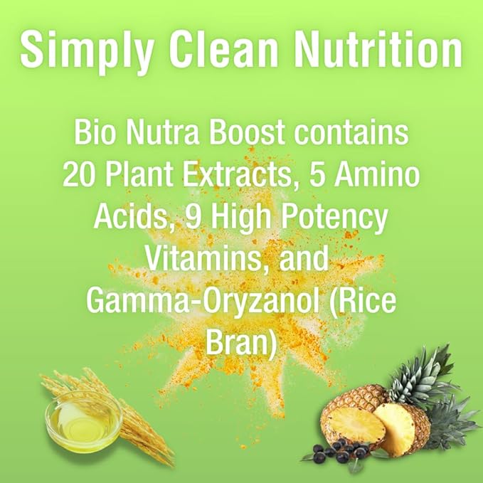 CAREFAST® Bio Nutra Boost™ | Nutritional Drink Mix for Mind and Body | Enhanced Well-Being and Daily Health Support | Over 55 Whole Food Nutrients with 120+ Vitamins, Minerals, and Antioxidants