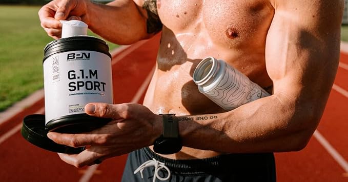 BARE PERFORMANCE NUTRITION, BPN G.1.M Go One More Sport, Endurance Training Fuel, Lemon Lime, Superior Carbohydrate Source & Electrolyte Formula, Reduce Fatigue, 25 Servings