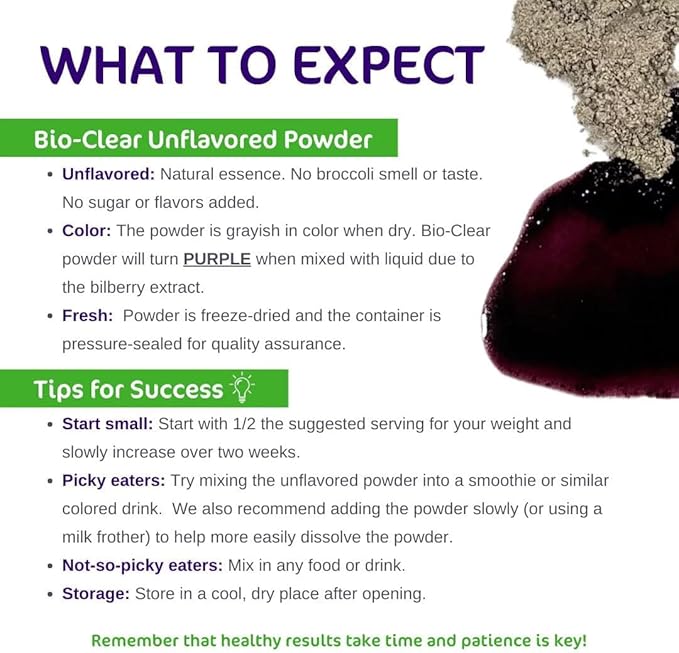 Bio-Clear Detoxification 30 Days Supply Dietary Supplement Unflavored Powder