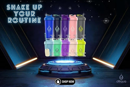 2 PACK, 28 oz & 20 oz Shaker Bottles for Protein Mixes | BPA-Free & Dishwasher Safe |small protein shaker bottle | Shaker Cups for protein shakes | Blender Shaker Bottle Pack