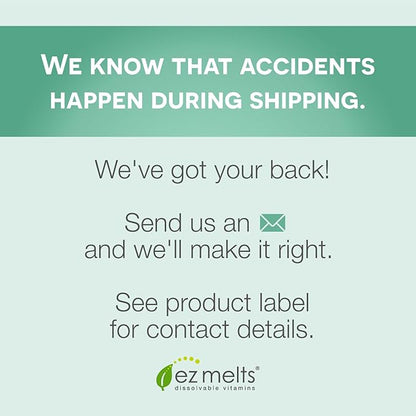 EZ Melts Dissolvable Vitamin D3 K2 5,000 IU, Bone & Joint Support, Sugar-Free, 3-Month Supply