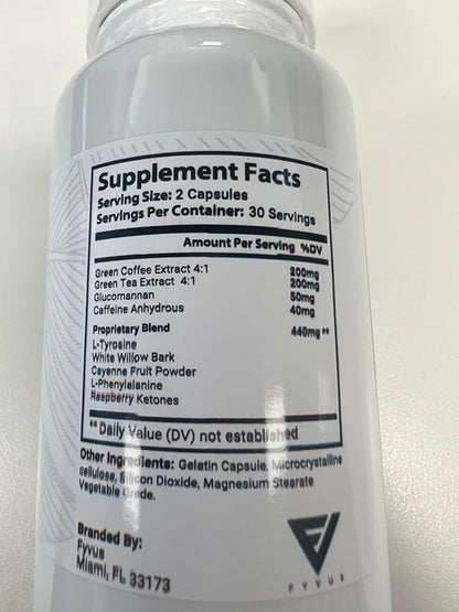 Fyvus Liv Pure Capsules Liver Detox Weight Loss Pills, LivPure Supplement - Live Pure Liver Detox Cleanse Product Supplements, LivePure Diet Hydration Reviews Liv Pur Health Support (60 Capsules)
