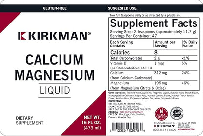 Calcium Magnesium Liquid 16oz *