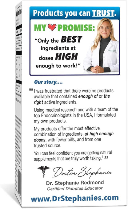 Dr. Stephanie's Bundle Pack - 24 Hour Support + Carb & Sugar Blocker - Daily Supplement