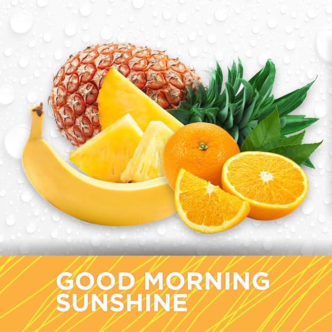 Aminos + Energy | Supports Recovery, Energy & Focus | 95mg of Caffeine, 0 Sugar & 60 Servings (Good Morning Sunshine)