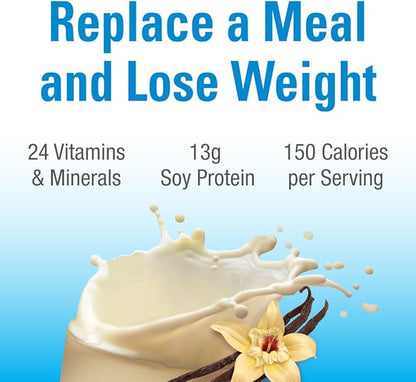 Naturade Total Soy Protein Powder - 13g Protein & 150Cal per Serving - Non-GMO Soy - 0g Trans Fat - Lactose & Gluten Free - French Vanilla 13 Serving