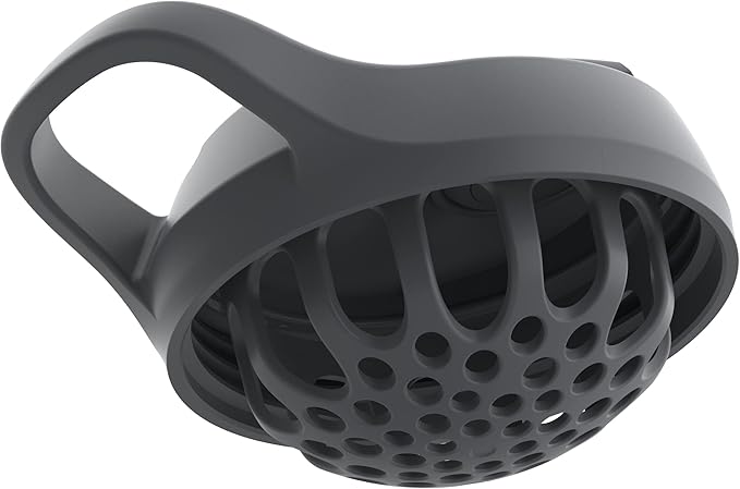 Promixx Pursuit Shaker Bottle Insulated Stainless Steel Water Bottle and Blender Cup, 18oz, Graphite Gray