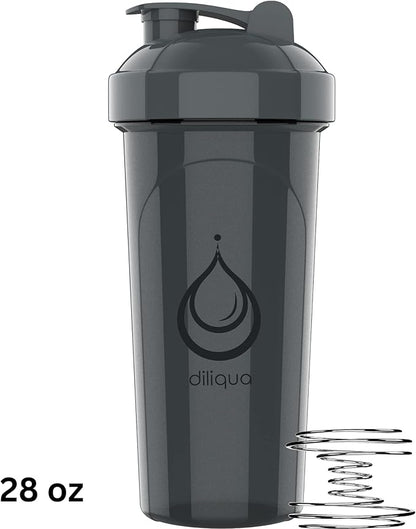 2 PACK, 28 oz & 20 oz Shaker Bottles for Protein Mixes | BPA-Free & Dishwasher Safe |small protein shaker bottle | Shaker Cups for protein shakes | Blender Shaker Bottle Pack