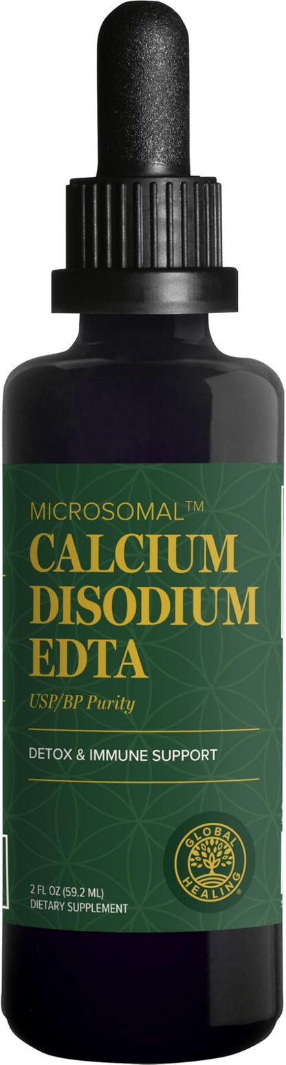 Global Healing Calcium Disodium EDTA - 2 Fl Oz