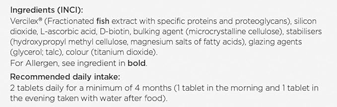 Tables Active Skin Support Supplement Tablet