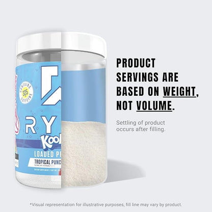 Ryse Loaded Pre Workout Powder Supplement for Men & Women | Pumps, Energy, Focus | Beta Alanine + Citrulline | 325mg Caffeine | 30 Servings (Tropical Punch)