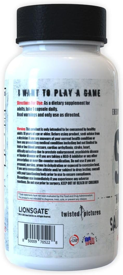 Insane Labz Saw®, High Potency Fat Burner, Thermogenic Weight Loss Supplement and Appetite Suppressant with L-Tyrosine, Yerba Mate, GABA and Alpha Yohimbine, 60 Srvgs