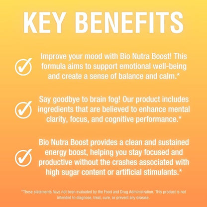 CAREFAST® Bio Nutra Boost™ | Nutritional Drink Mix for Mind and Body | Enhanced Well-Being and Daily Health Support | Over 55 Whole Food Nutrients with 120+ Vitamins, Minerals, and Antioxidants