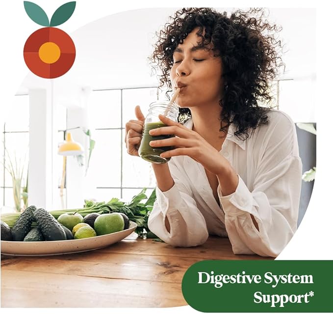 Pattern Wellness Greens Powder Superfood - Complete with Antioxidant, Digestive Enzyme, Fiber, Probiotic, & Adaptogen Blends - Gut, Digestion, & Immune System - 30 Servings - 9.0 oz (Orange Flavor)