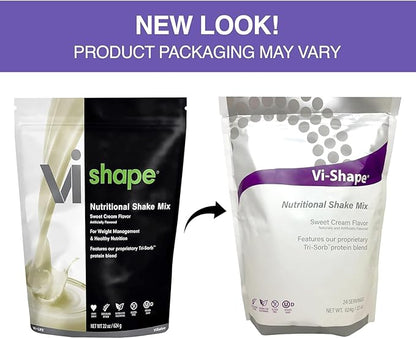 Vi Shape Original Nutritional Shake Mix Sweet Cream Flavor | 22oz (1 Bag, 24 Servings)