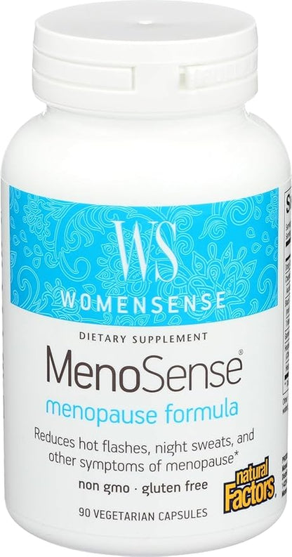 Natural Factors Menosense Veg-Capsules, 90-Count