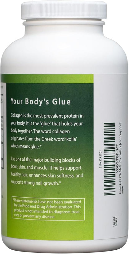 HealthA2Z® Multi Collagen Pills | 1735 mg | 270 Collagen Capsules | Types I, II, III, V & X | for Healthy Skin, Hair, Nails & Joint Support