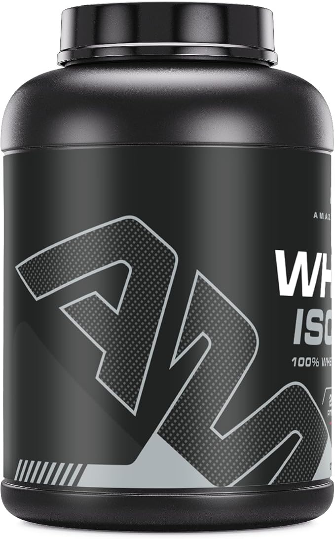 Whey Protein Isolate Powder | 25 Grams Protein Per Serving | 100% Whey Isolate | Zero Fat | Made in USA (5 Lb, Strawberry)