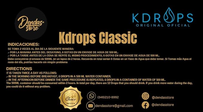 Potent Fat Burner Drops - 3-Month Supply (Pack of 3) - Natural Weight Loss, gotas para bajar de peso, KDROPS