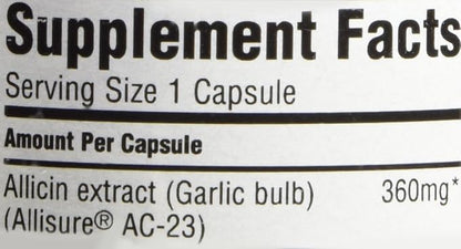 Alliultra Capsules 30 Count 360mg