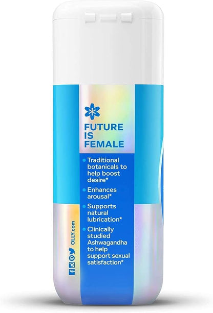 OLLY Lovin Libido Capsules, Boost Desire With Ashwagandha, Maca & Damiana, Vegetarian, Supplement for Women, 20 Day Supply (40 Count)