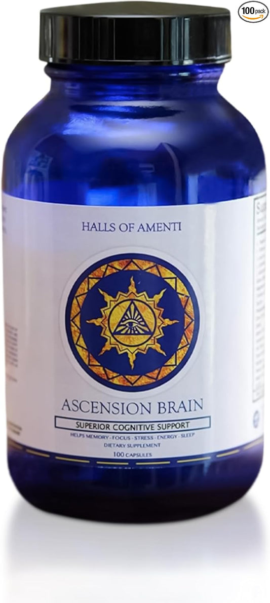 Halls of Amenti - Ascension Brain - Nootropic Supplement (100 Cap)