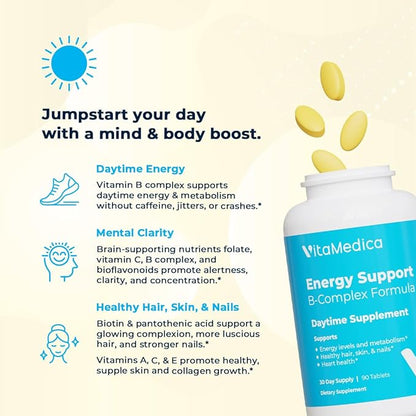 Multivitamin Day & Night Routine | Energy & Mental Clarity, Bones & Joints, Beauty, Restful Sleep | 30-Day Supply | Vitamins A, C, D, E, B-Complex | Magnesium, Biotin, Zinc, Botanicals, & Minerals
