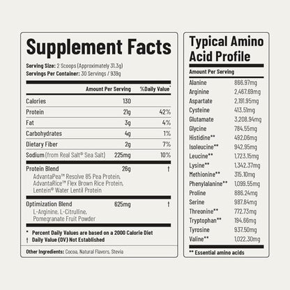 Snap Supplements 100% Plant Based Protein Powder Stick Packs with Nitric Oxide Booster (10 Pack, Variety Pack)