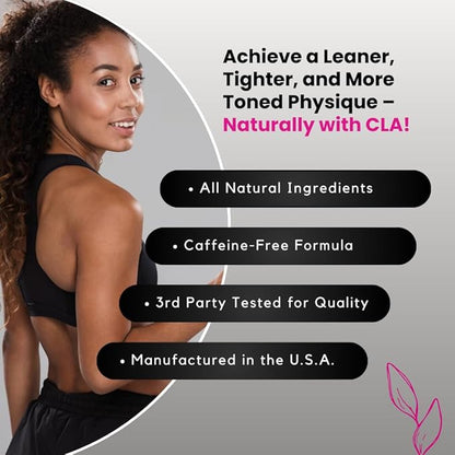 UNALTERED Slim Tighten Tone - CLA Supplement for Women - Supports Waistline, Healthy Metabolism, & Long-Term Weight Management - Natural, Caffeine-Free Diet Pills - 90 Softgels