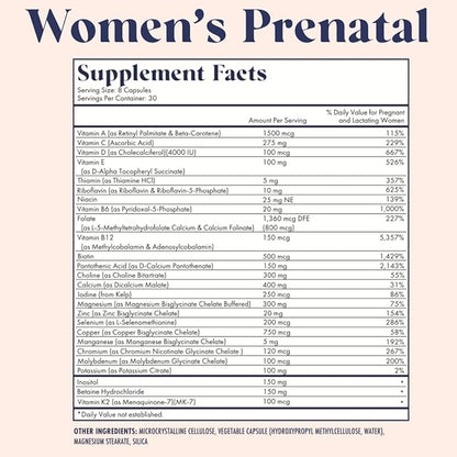 Fertility Trio | Prenatal Vitamin Lemon + DHA & Fertility Booster | Choline, Folate, Omega 3, Ashwagandha, 26+ Vital Nutrients | Dietitian-formulated, Non-GMO, 3rd Party Tested, 30 Servings