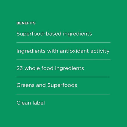 Possible SuperGreens - Superfoods Powder Mix with 23 Whole Food Ingredients - Vegan, Organic, Plant-Based Wellness - Gluten-Free, USDA Organic - Clean Label - 1 Bag, 30 Servings